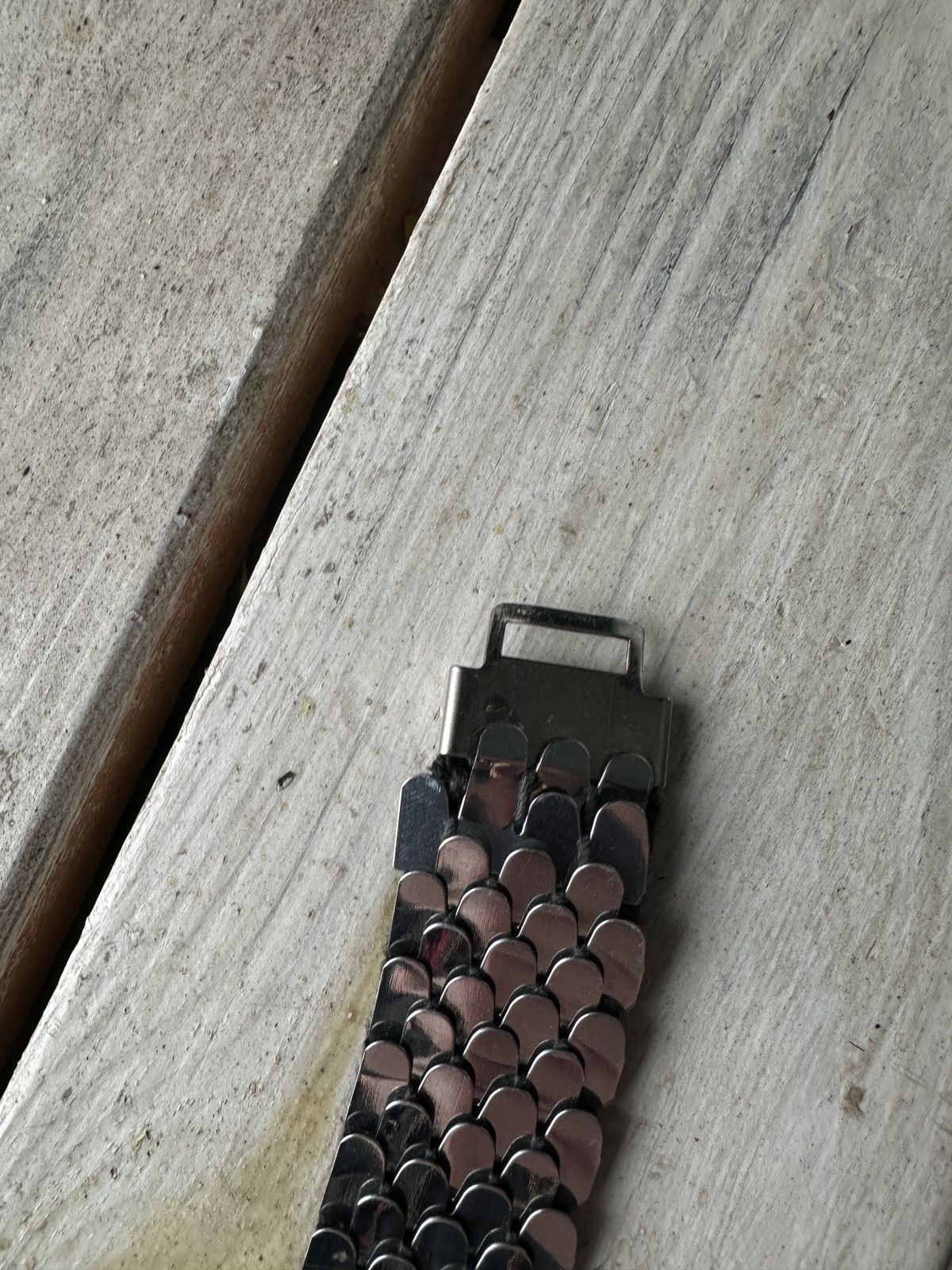 Vintage 🚨Vintage Crazy Metal Belt Drip Japanese Hype bb Simon Size ONE SIZE - 6 Thumbnail
