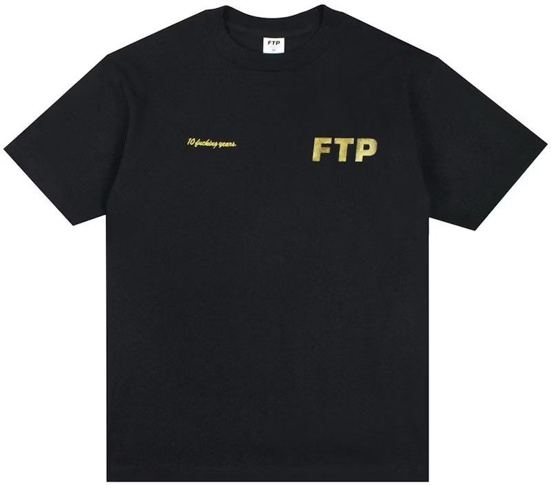 Fuck The Population FTP 10YR ANNIVERSARY TEE LARGE Size US L / EU 52-54 / 3 - 1 Thumbnail
