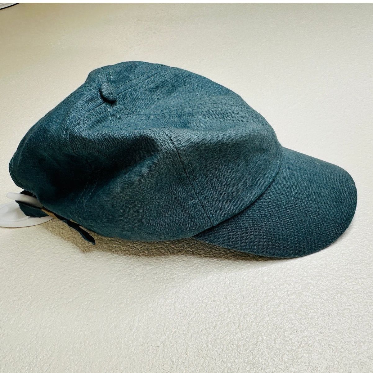 Other Wyeth Spencer Blue Green Linen Adjustable Baseball Hat Cap Size ONE SIZE - 4 Thumbnail