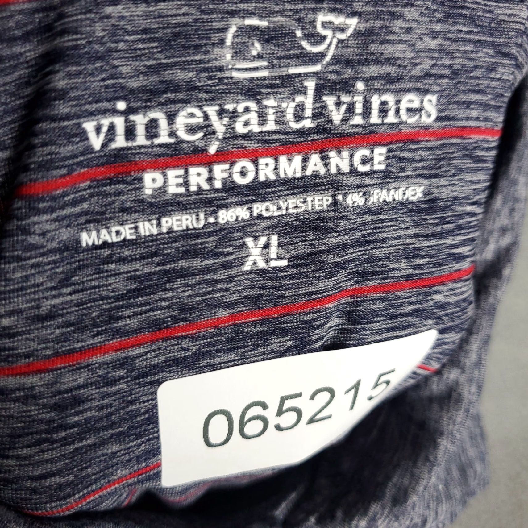 Vineyard Vines VINEYARD VINES Polo Shirt Mens XL BlueStripe Performance Fort Lauderdale Golf Shirt Size US XL / EU 56 / 4 - 7 Thumbnail