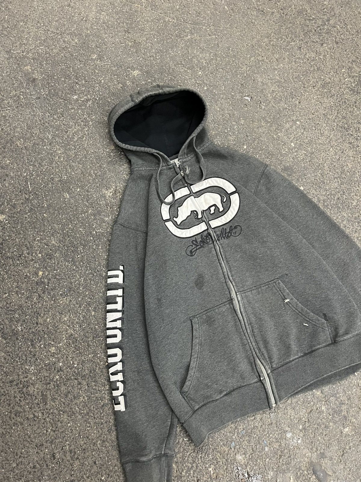 Ecko Unltd. × Vintage Ecko y2k zip up hoodie skater streetwear hip hop hype Size US M / EU 48-50 / 2 - 3 Thumbnail