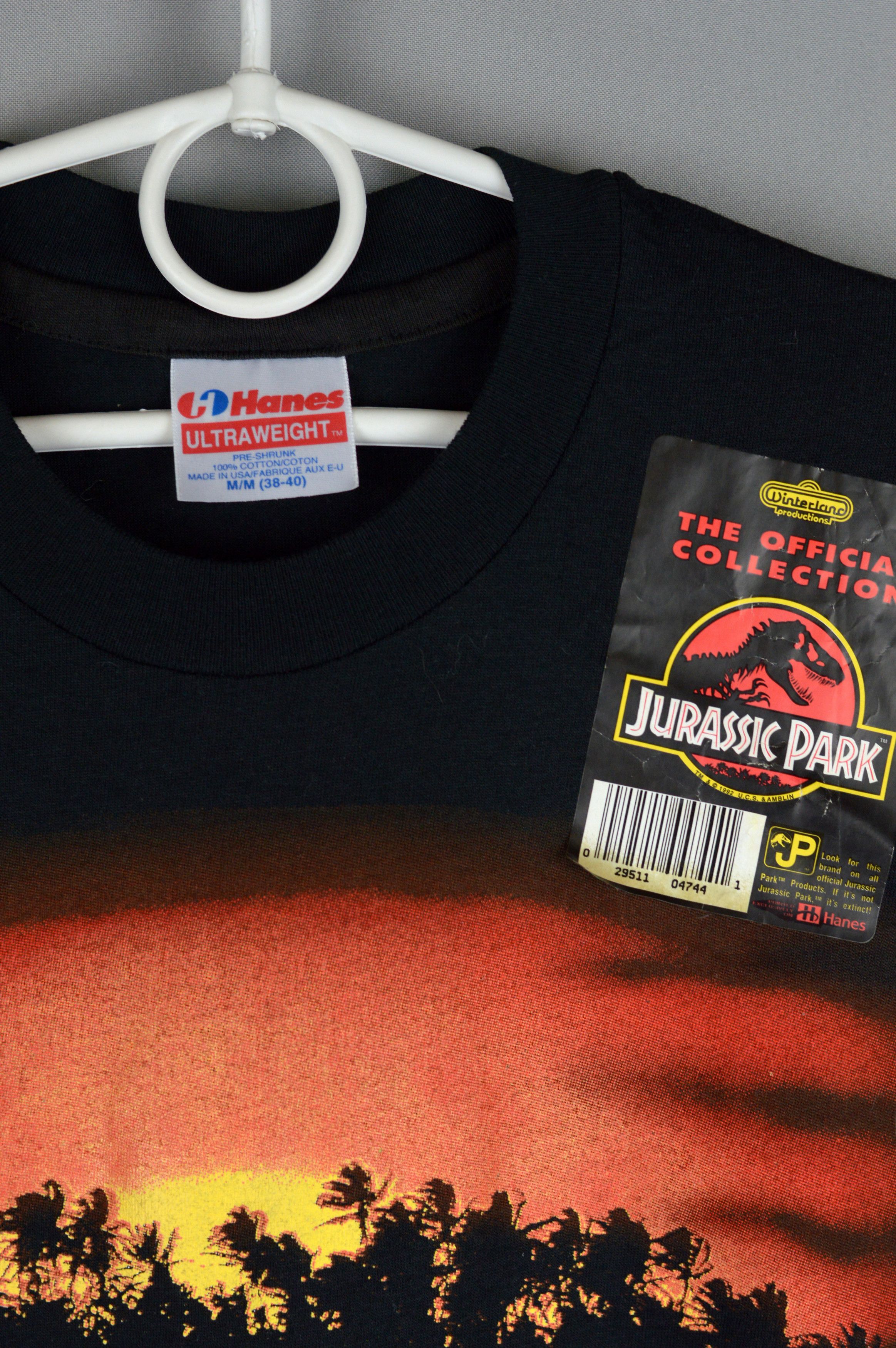Vintage Vintage Jurassic Park 1993 T Rex Promo t shirt Size US M / EU 48-50 / 2 - 6 Thumbnail