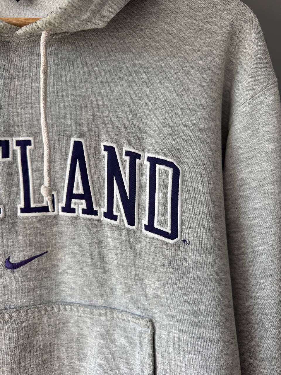 Nike Vintage Nike Center Swoosh Portland Trailblazers hoodie Size US S / EU 44-46 / 1 - 4 Thumbnail
