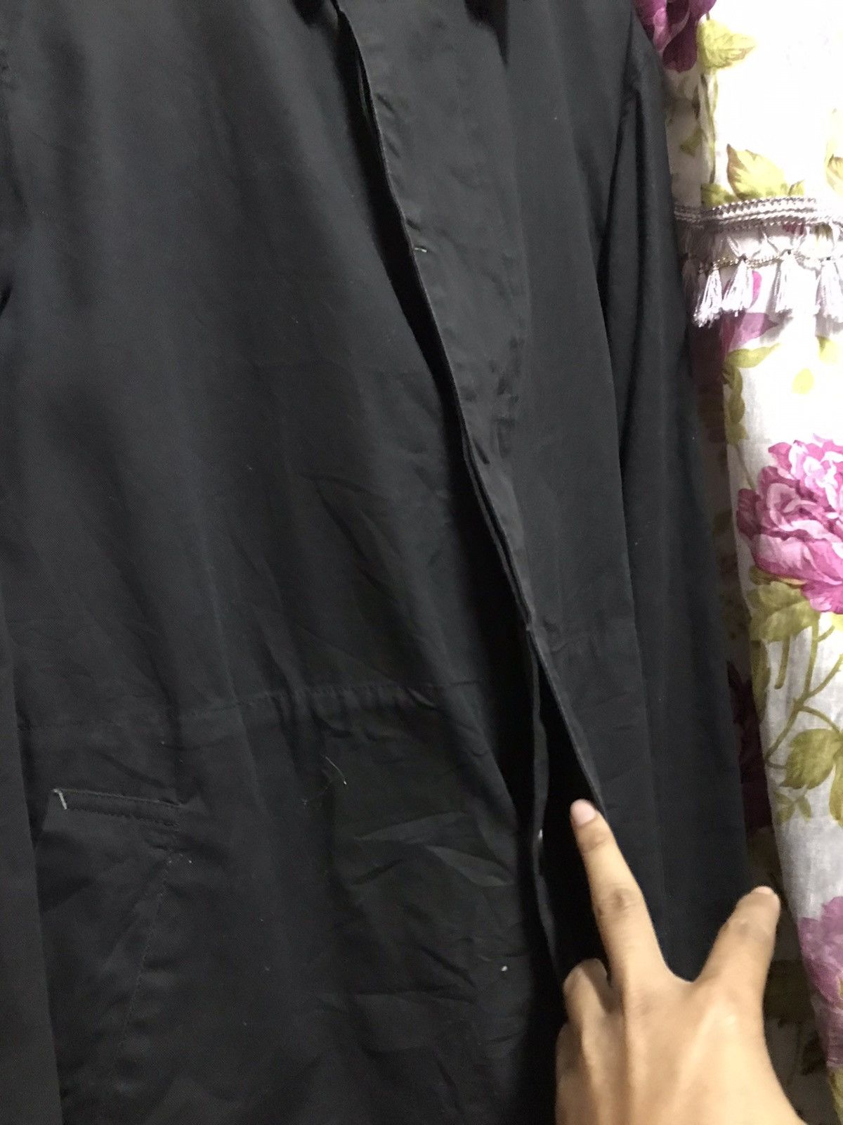 Yohji Yamamoto Authetic Yohji Yamamoto Long Jacket Size US XL / EU 56 / 4 - 8 Thumbnail
