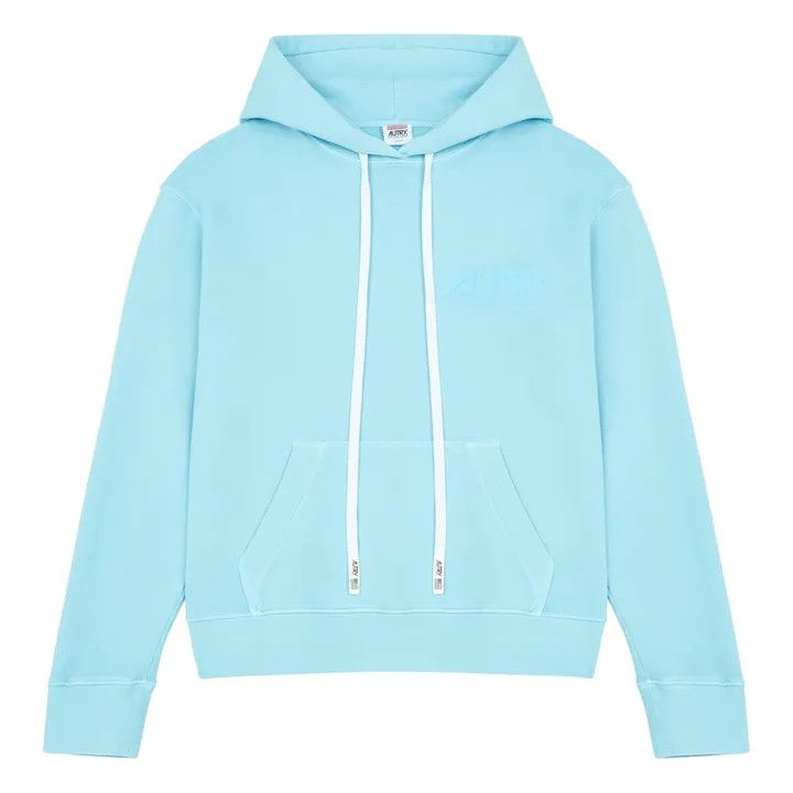 AUTRY o1y0526 Hoodie in Sky Blue Size US S / EU 44-46 / 1 - 1 Thumbnail