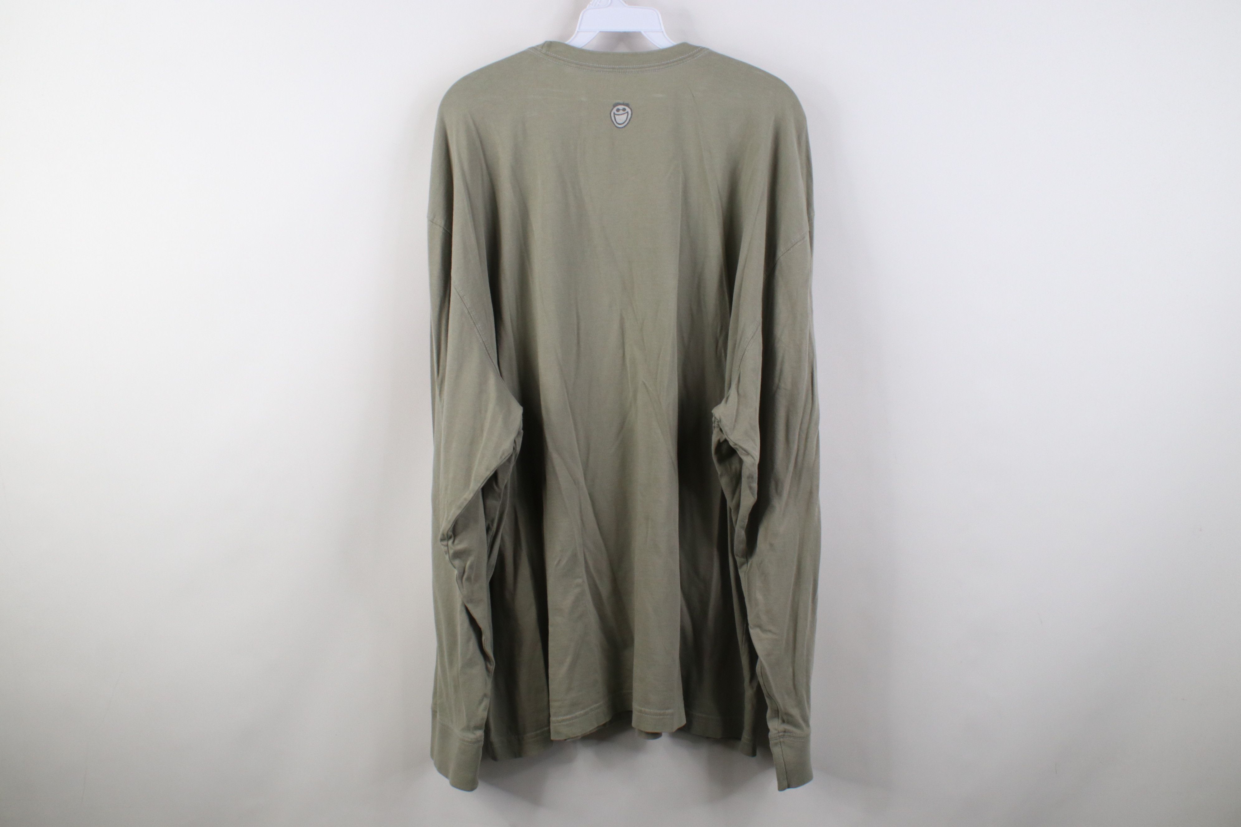 Life is Good Life Is Good Dog Skiing Long Sleeve T-Shirt Green Cotton Size US XXL / EU 58 / 5 - 12 Thumbnail