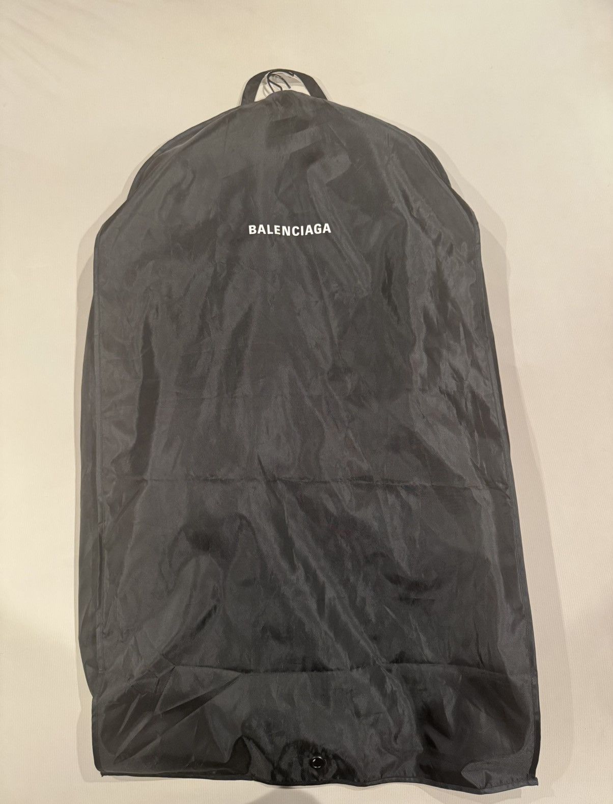 Balenciaga BALENCIAGA FW19 BLACK CAMPAIGN LOGO BIKER LEATHERJACKET Size US L / EU 52-54 / 3 - 12 Thumbnail
