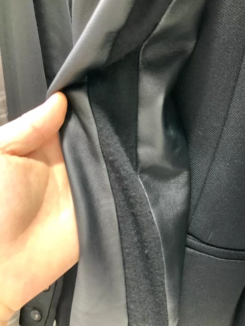 Helmut Lang Helmut Lang size 2Sheepskin stitching blazer 2501-Nextarrow Size 42S - 6 Thumbnail