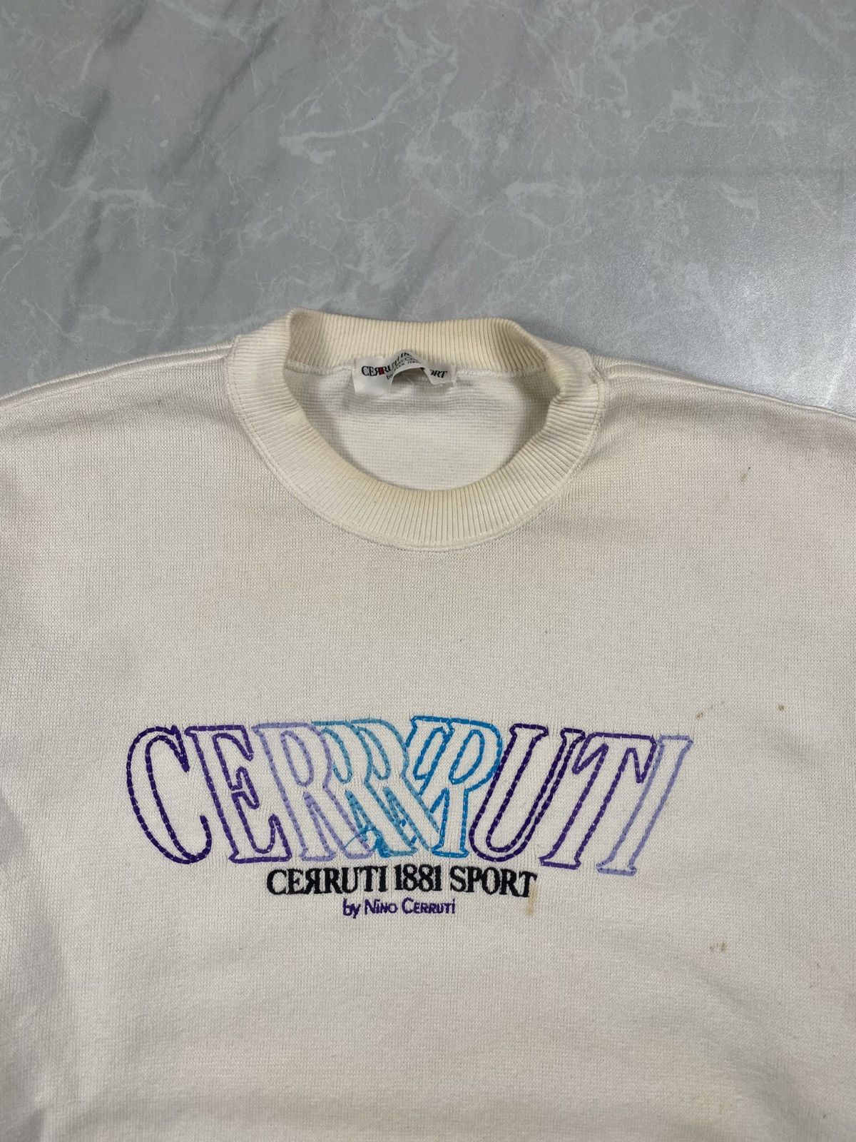Cerruti 1881 Vintage Nino Cerruti 1881 Sport Boxy Crewneck Size US M / EU 48-50 / 2 - 2 Thumbnail
