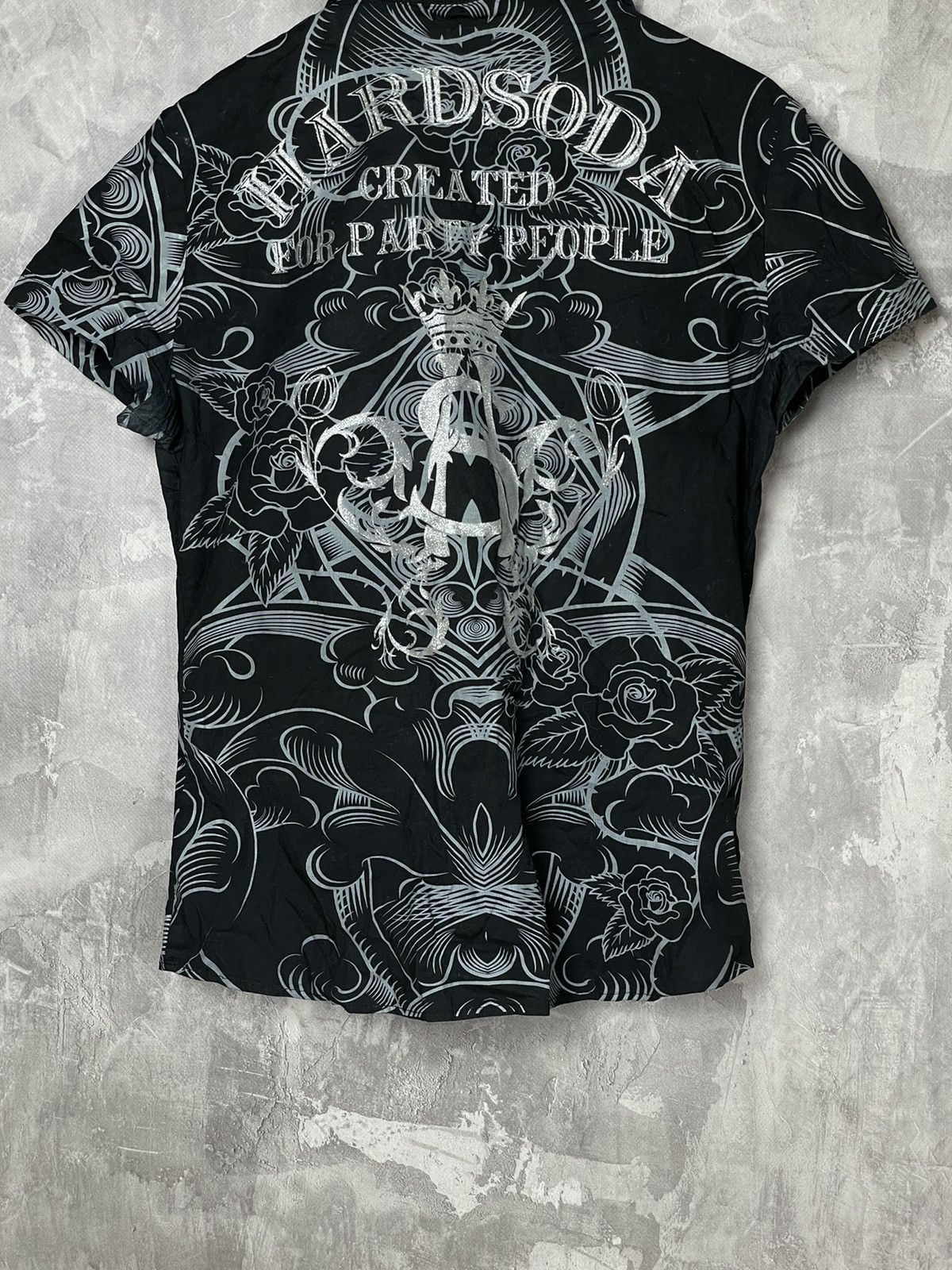 Affliction × Ed Hardy × Vintage Vintage Y2K Affliction Ed hardy Style Shirt small Size XL / US 12-14 / IT 48-50 - 9 Thumbnail