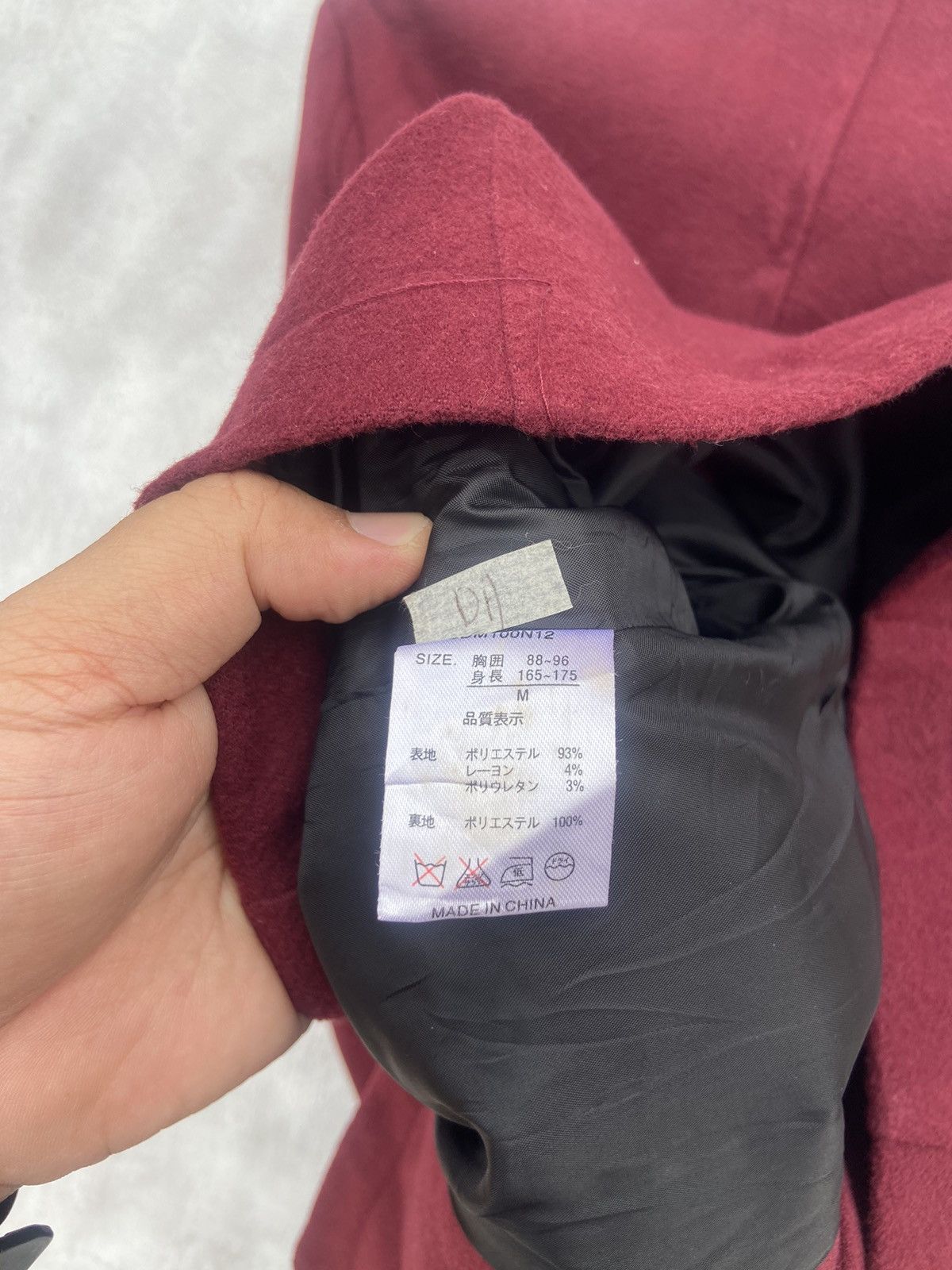Japanese Brand Semantic Design Pea Coat Size US M / EU 48-50 / 2 - 7 Thumbnail