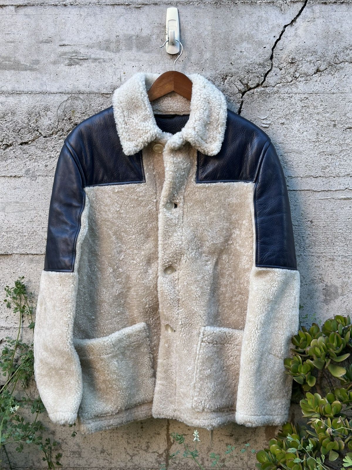 Acne Studios RARE GRAIL Acne Studios shearling leather coat Size US M / EU 48-50 / 2 - 2 Thumbnail