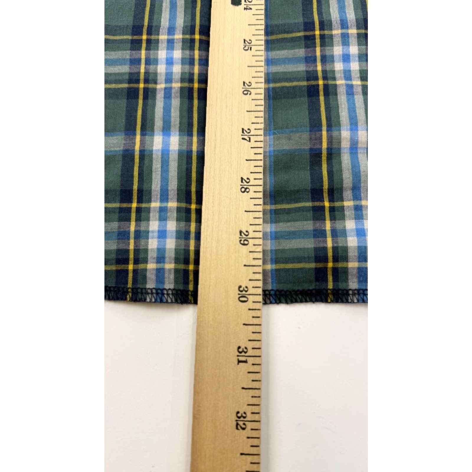 Wrangler VINTAGE Wrangler Shirt Mens XL Green Blue Western Pearl Snap Plaid Size US XL / EU 56 / 4 - 7 Thumbnail