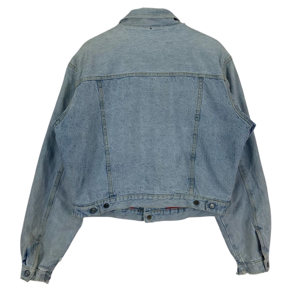 Edwin Vintage Bobson Cropped Denim Jacket Size US S / EU 44-46 / 1 - 14 Thumbnail