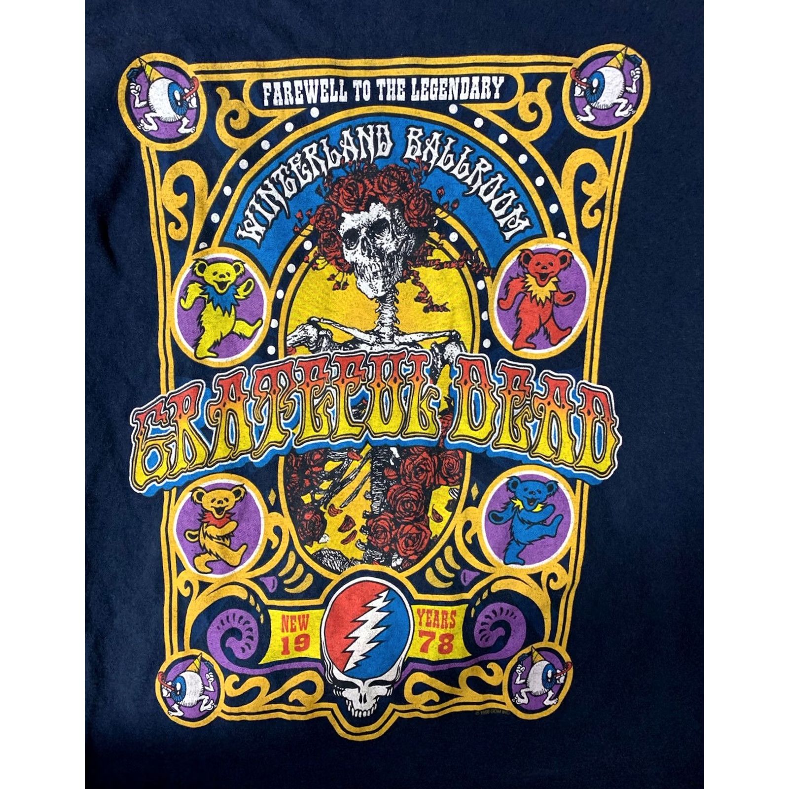 Liquid Blue Grateful Dead Liquid Blue Mens Small T Shirt Extra Large XL Size US S / EU 44-46 / 1 - 2 Thumbnail
