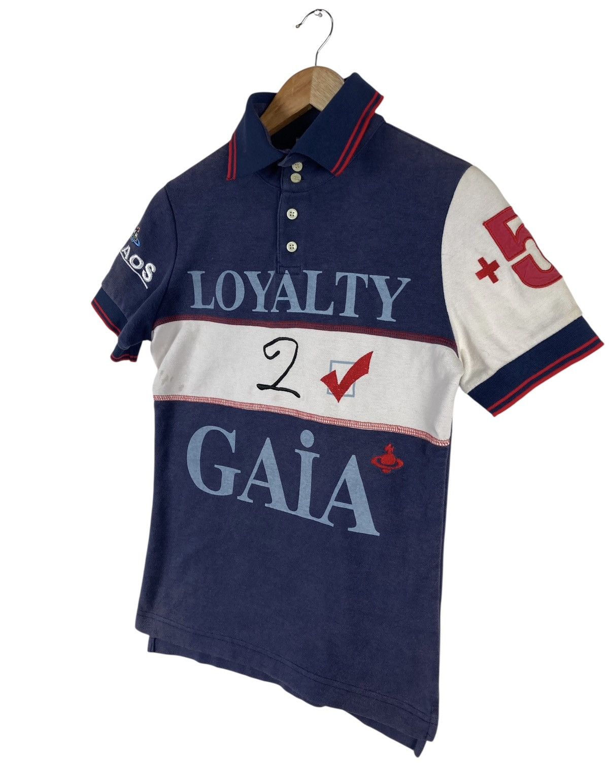 Vivienne Westwood Vivienne Westwood Man Loyalty 2 Gaia Polo James Lovelock Size US S / EU 44-46 / 1 - 3 Thumbnail