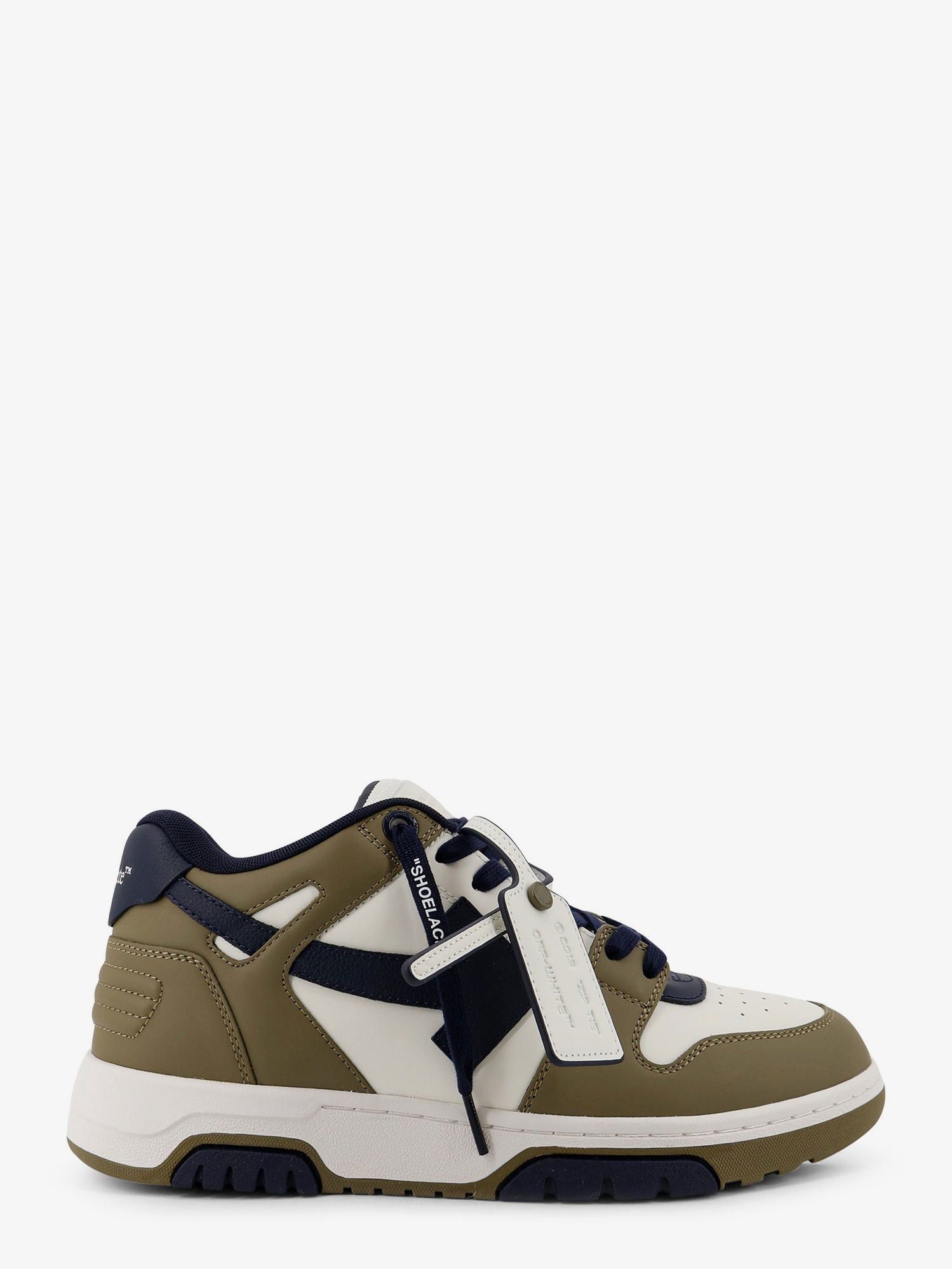Off-White Off White Out of Office leather sneakers with iconic side logo IT 39 Men - USA Tariffs Included Size US 6 / EU 39 - 1 Thumbnail