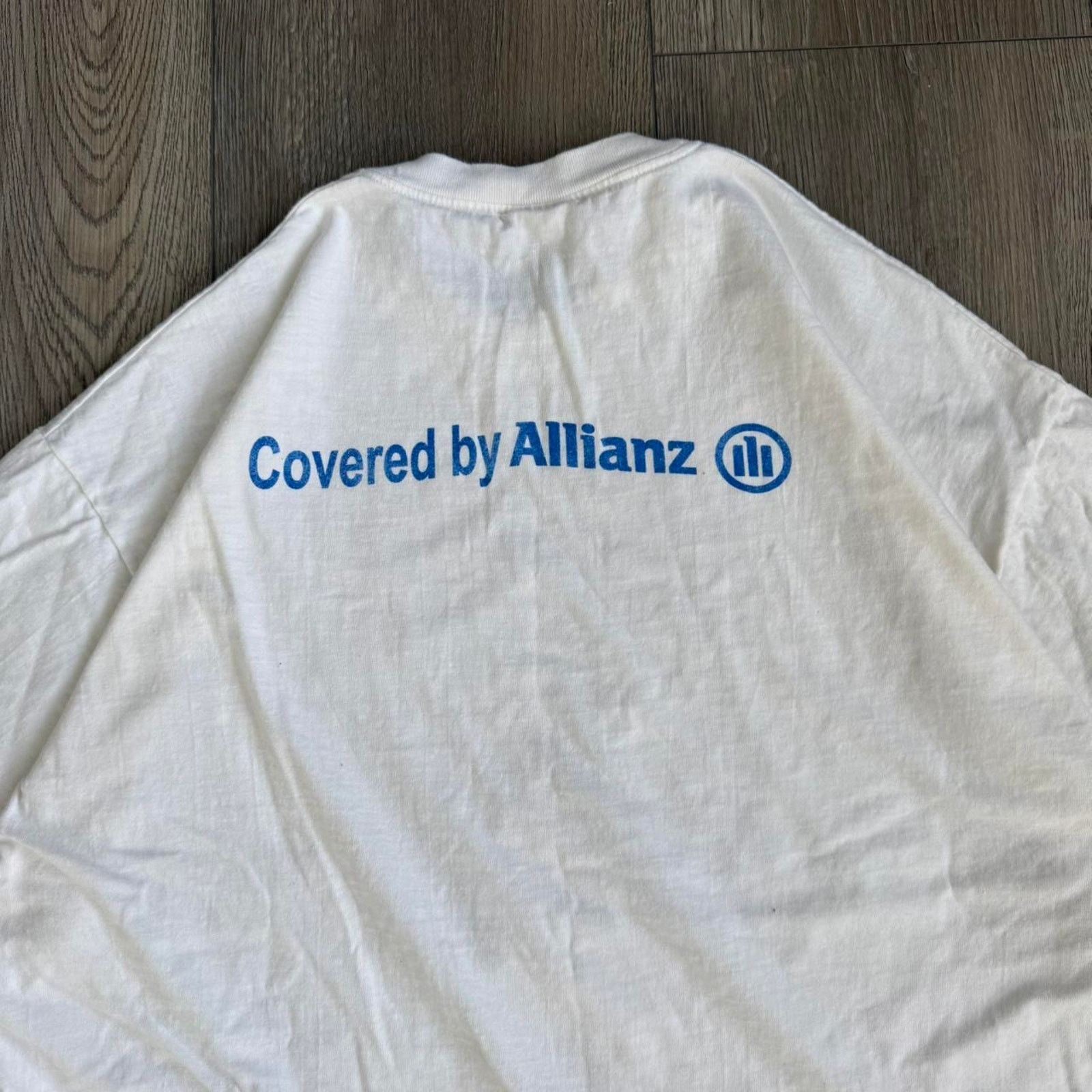 Other Vintage allianz art promo shirt Size US XL / EU 56 / 4 - 7 Thumbnail