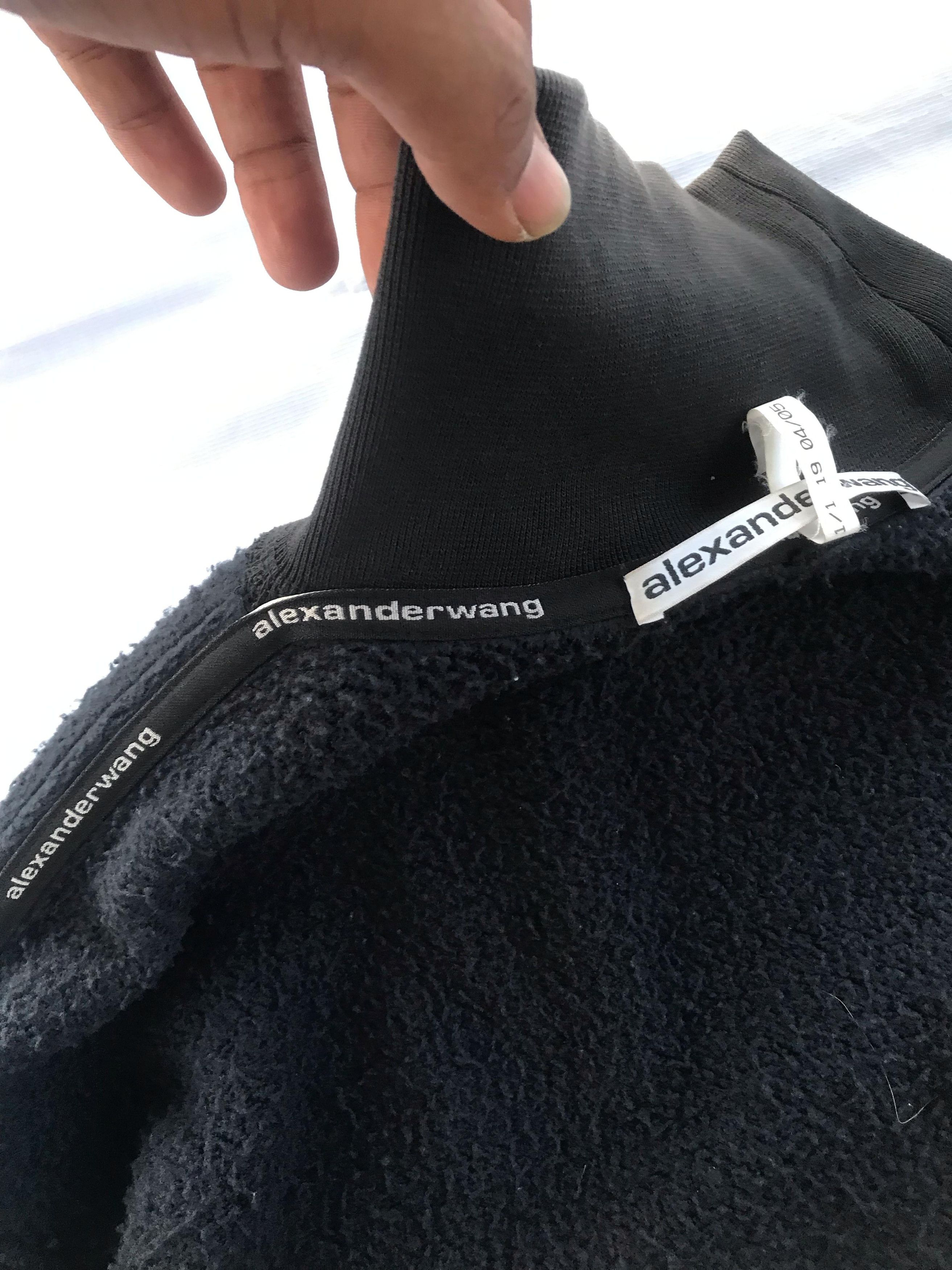 Alexander Wang × Designer Alexander Wang Graphic Print Logo Sweatshirt Faded Black Size US L / EU 52-54 / 3 - 10 Thumbnail