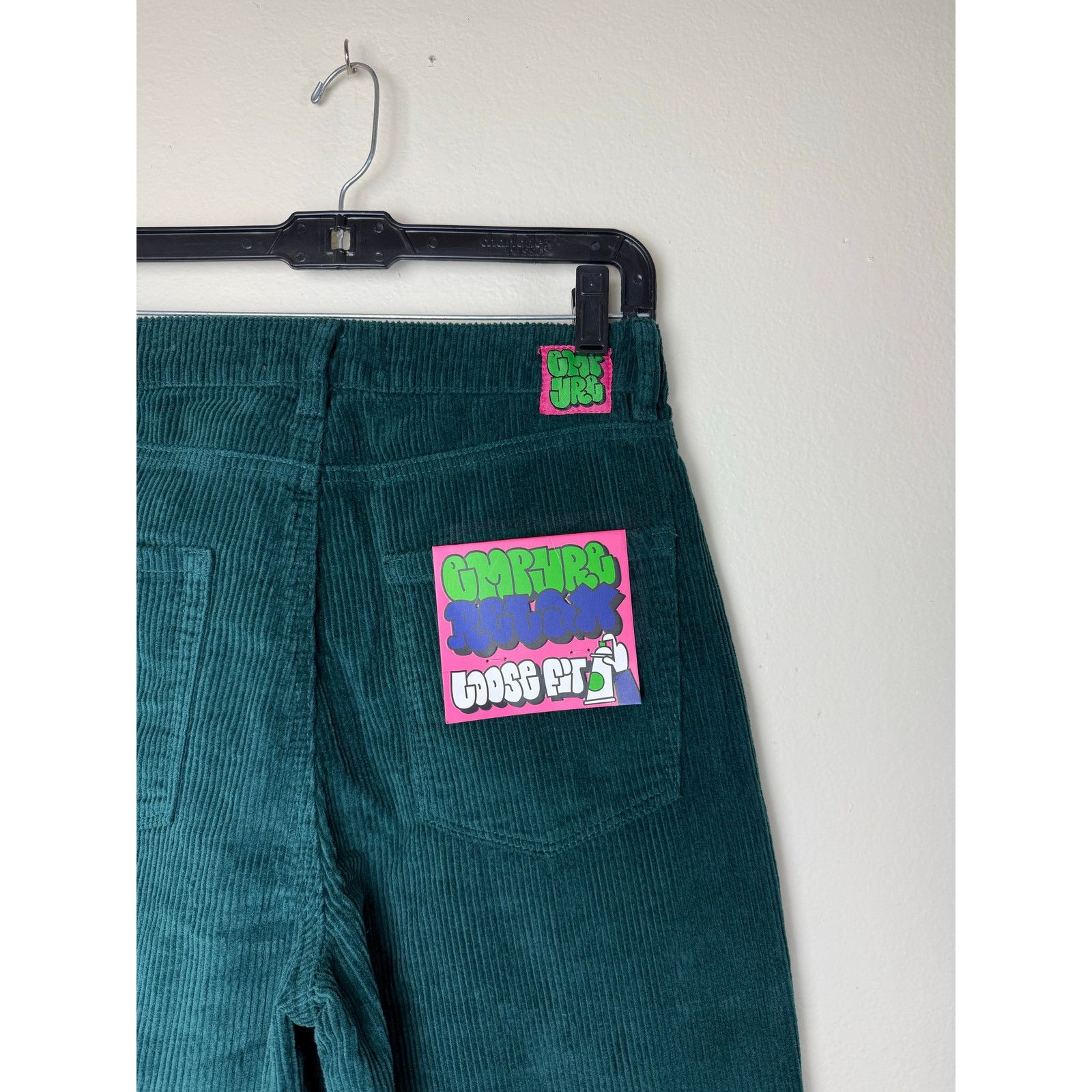 Empyre Empyre Tori Ponderosa Corduroy Skate Pants - Green, Size 4 Size 27" / US 4 / IT 40 - 11 Thumbnail
