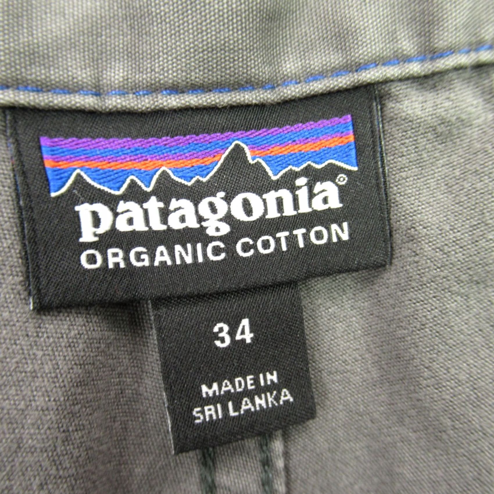 Patagonia Patagonia Shorts Chino Mens 34 Gray Golf Lightweight Outdoors Button Pockets Size US 34 / EU 50 - 4 Thumbnail