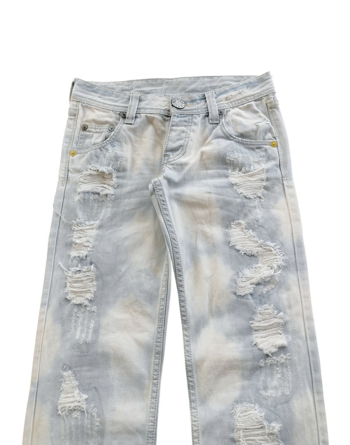 Japanese Brand Vence Distressed Denim Jeans Japanese Brand Size US 31 - 3 Thumbnail