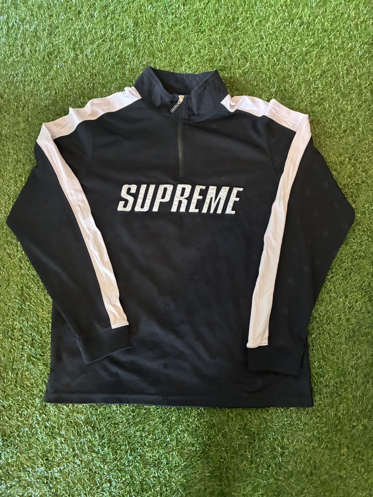 Supreme Track Half Zip Pullover | Grailed