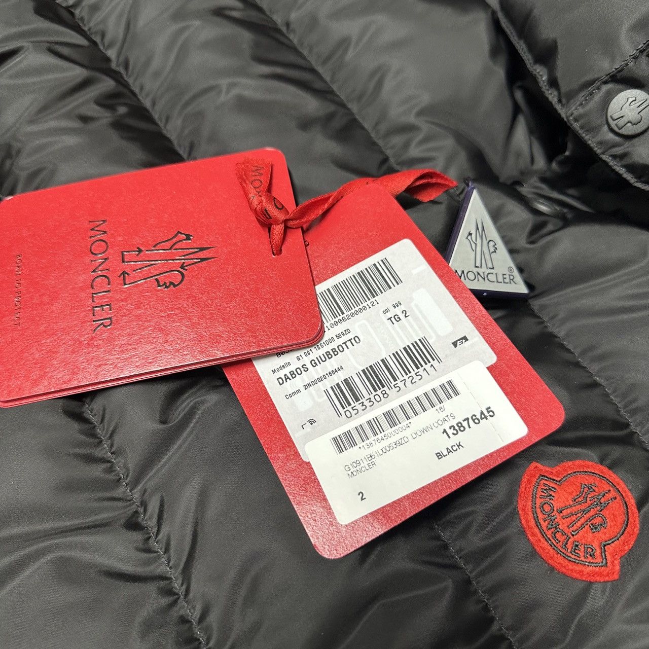 Moncler Moncler Dabos size 2 M medium mens down puffer jacket black Size US M / EU 48-50 / 2 - 14 Thumbnail