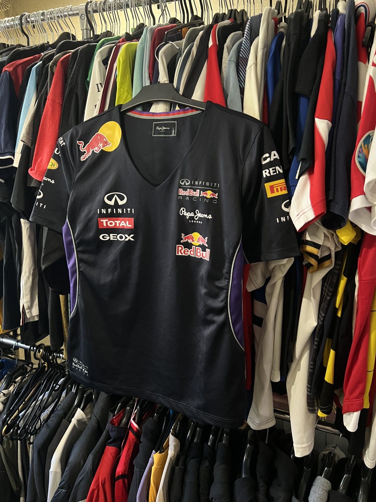 Pepe Jeans VINTAGE PEPE JEANS FORMULA ONE INFINITI RED BULL RACING TEE Size US S / EU 44-46 / 1 - 3 Thumbnail