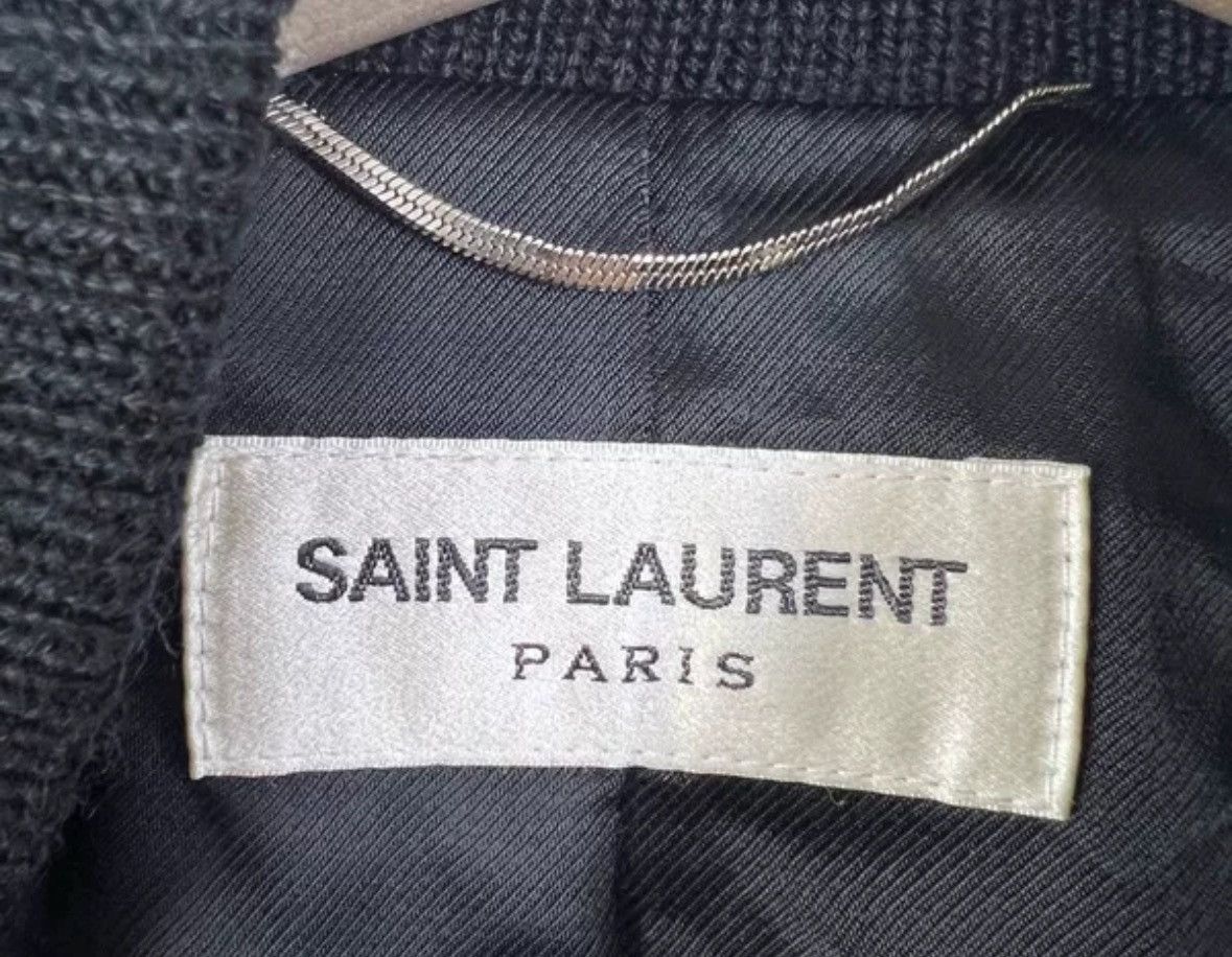 Saint Laurent Paris × Yves Saint Laurent Saint Laurentslp rivet baseball jacket 2412-Nextarrow Size US S / EU 44-46 / 1 - 7 Thumbnail