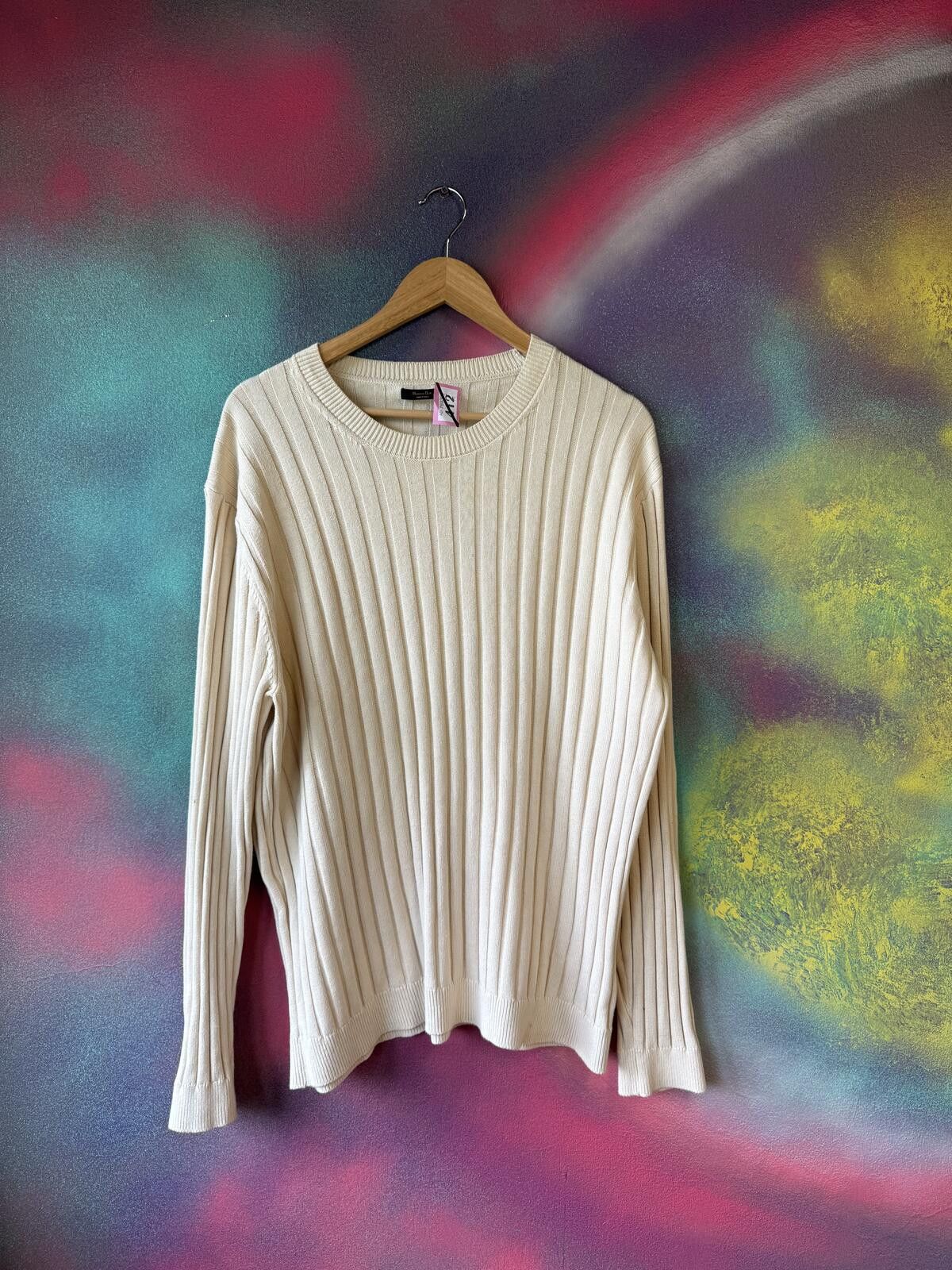Other Massimo dutti cream ribbed knit jumper Size XL / US 12-14 / IT 48-50 - 2 Thumbnail