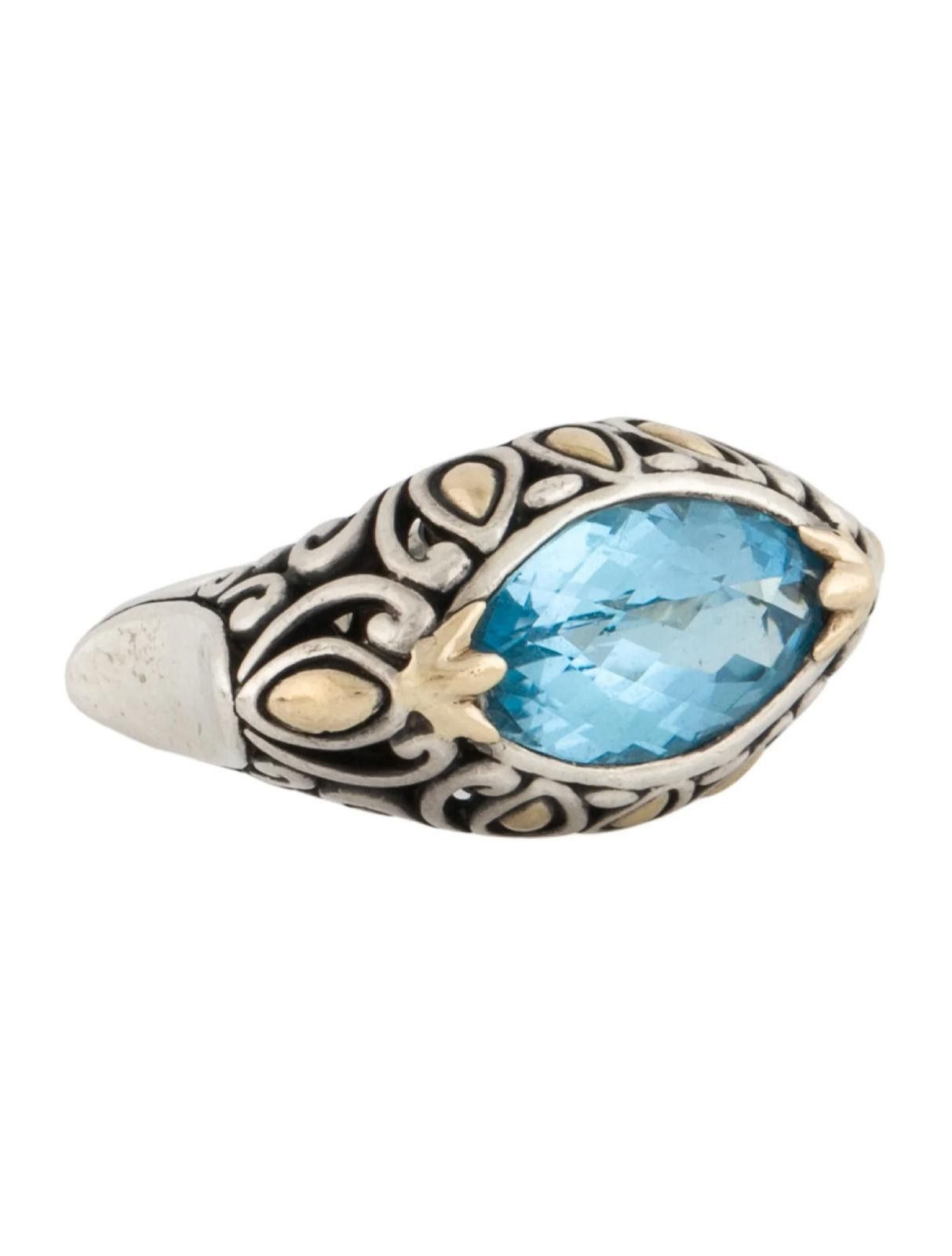 John Hardy John Hardy Topaz Batu Band Size: 6.25 Size ONE SIZE - 2 Thumbnail