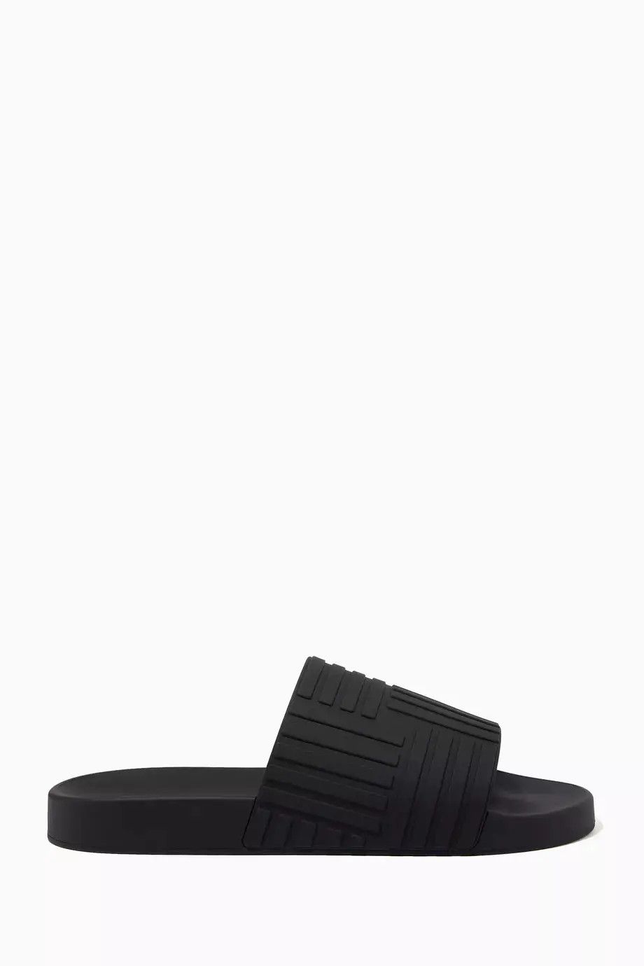 Bottega Veneta o1loc1c0125 690105 Sliders in Black Size US 11 / EU 44 - 1 Thumbnail