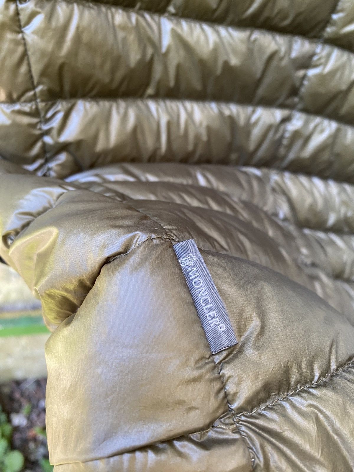 Moncler Moncler Omer Jacket Light Down Quilted Size 3 Olive Color Size US L / EU 52-54 / 3 - 16 Thumbnail