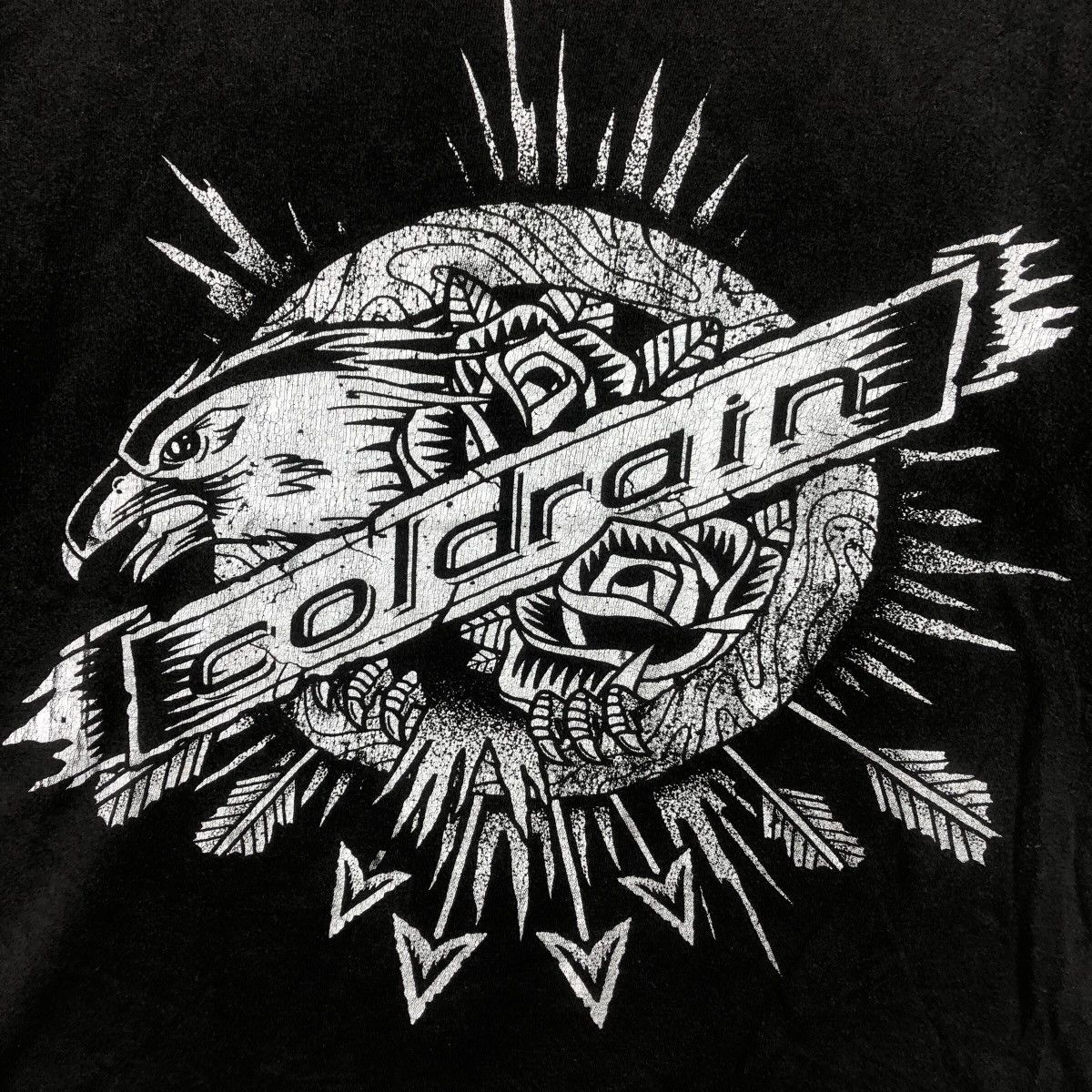 Vintage COLDRAIN JAPAN BAND Post Hardcore Nu Metal Tee Shirt Top The Size US XL / EU 56 / 4 - 3 Thumbnail