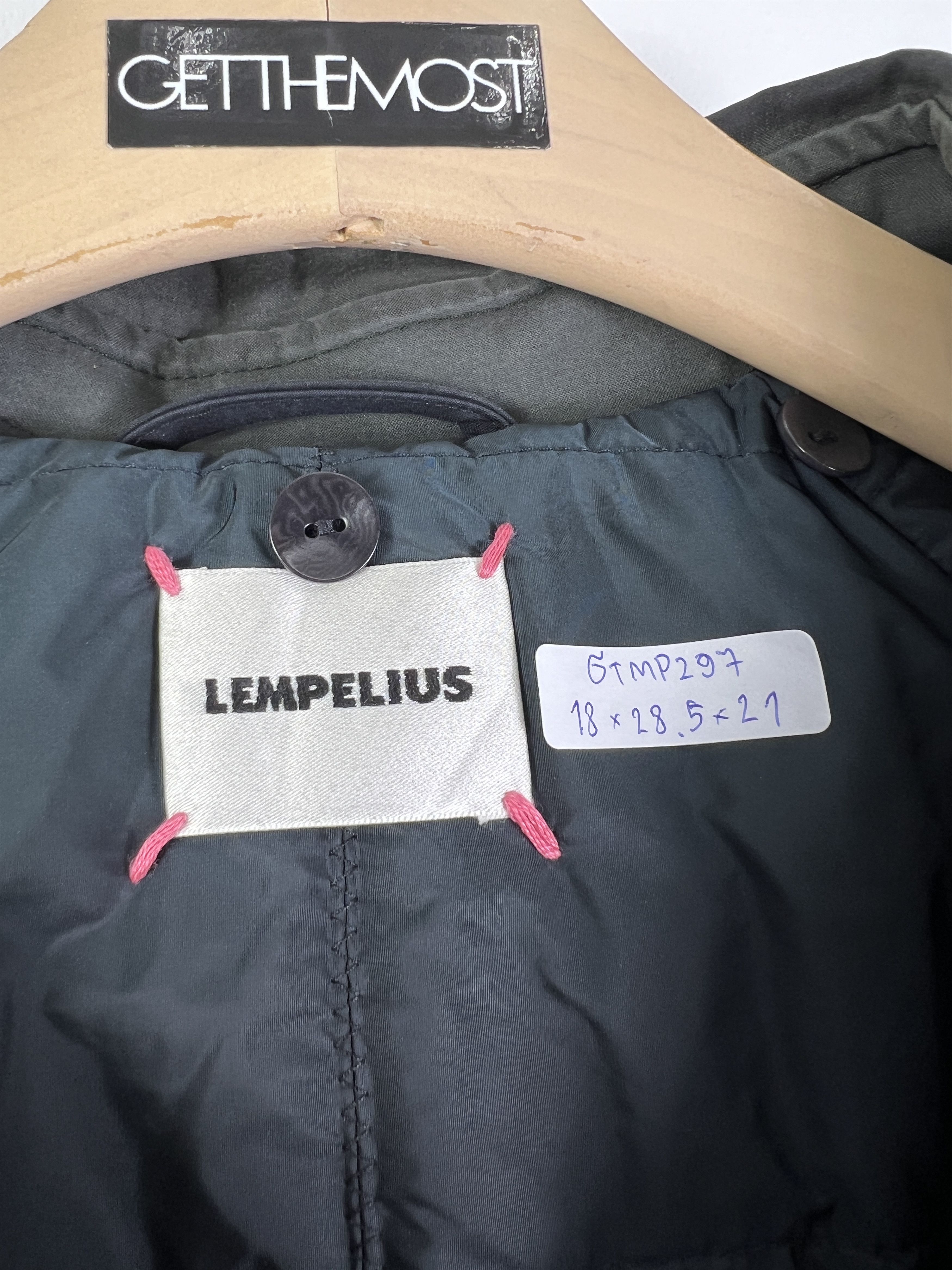 Vintage Lempelius Trench Coat GTMP297 Size M / US 6-8 / IT 42-44 - 2 Thumbnail