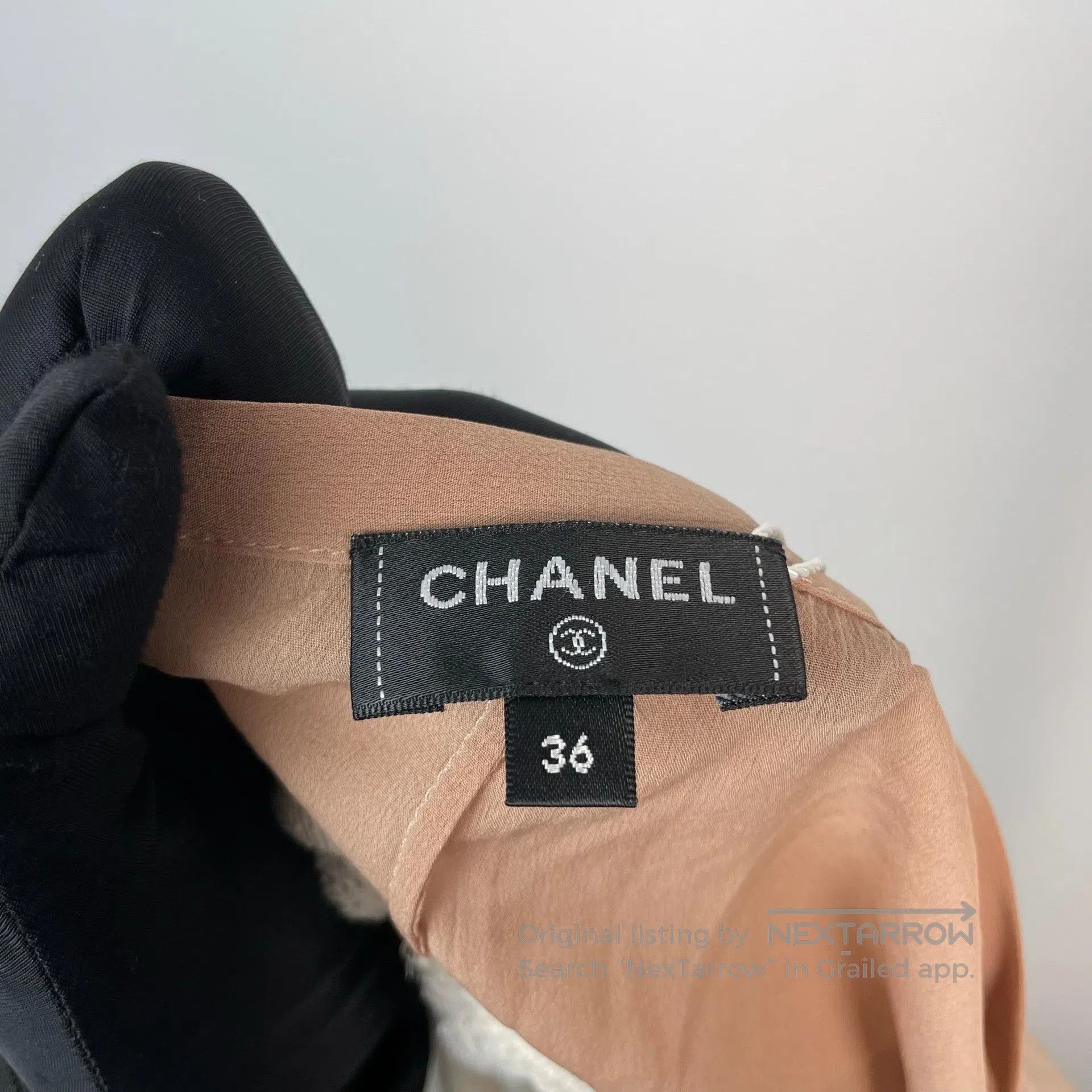 Chanel Chanel White knitted casual pants| Size 35" - 6 Thumbnail