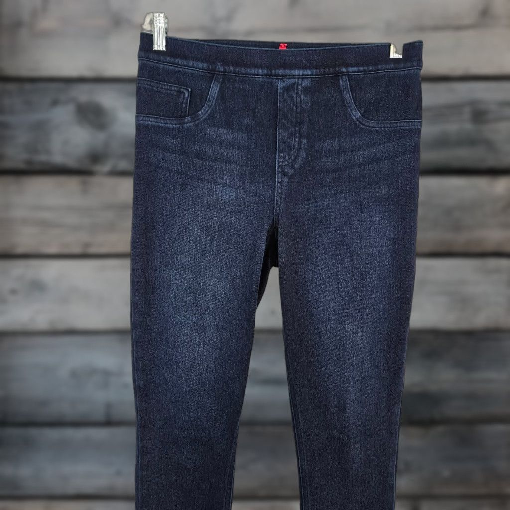 Spanx Spanx Womens Leggings Jeans Ankle High Rise Pull On L Blue Size L Size 36" / US 14 / IT 50 - 1 Thumbnail