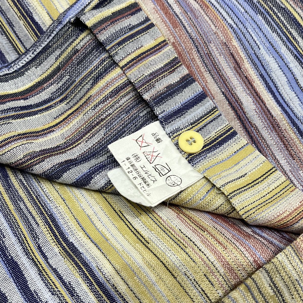 Missoni Vintage Missoni Geometric Striped Button Up Shirt Size US M / EU 48-50 / 2 - 5 Thumbnail