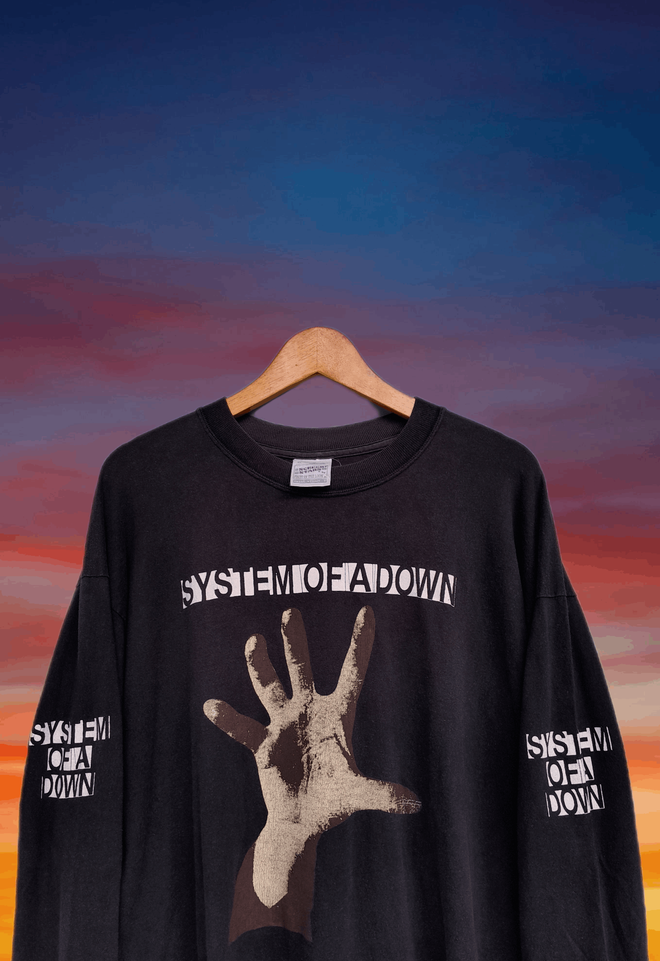 Rap Tees Rare Vintage 90s System Of A Down Promo tee Longsleeve shirt Size US XL / EU 56 / 4 - 6 Thumbnail