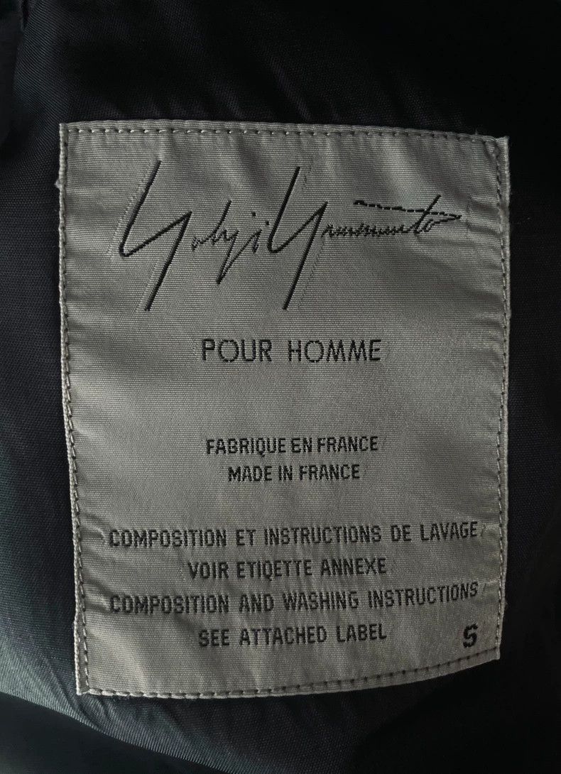 Yohji Yamamoto Yohji Yamamoto size s Three-button blazer 2503-Nextarrow Size 38S - 8 Thumbnail