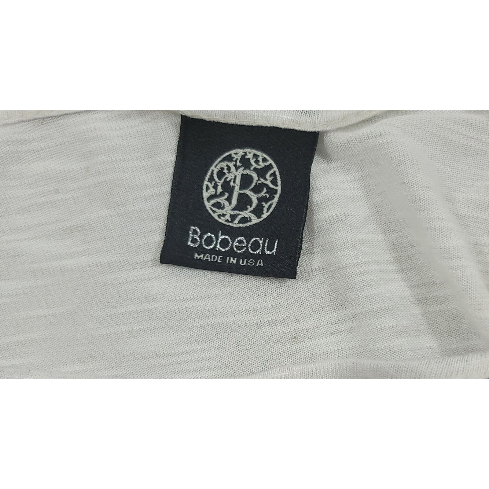 Other Bobeau Cream Pink Purple Floral Slub Knit Top M Lightweight Size M / US 6-8 / IT 42-44 - 4 Thumbnail