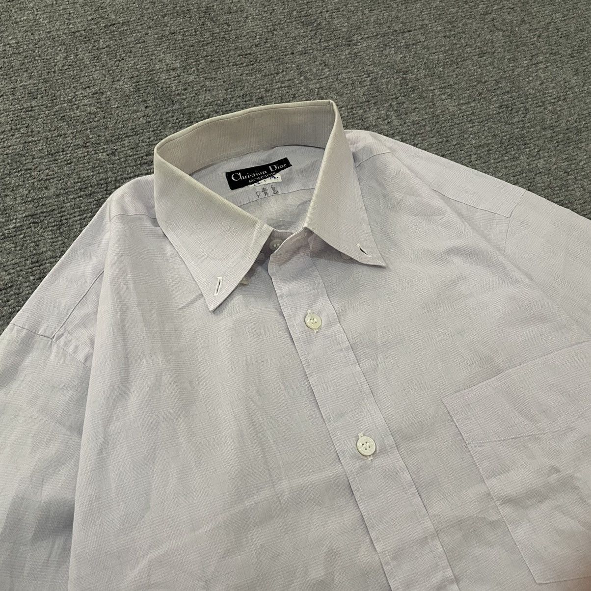 Christian Dior Monsieur Christian Dior Button Up Basic Shirt Size US L / EU 52-54 / 3 - 2 Thumbnail
