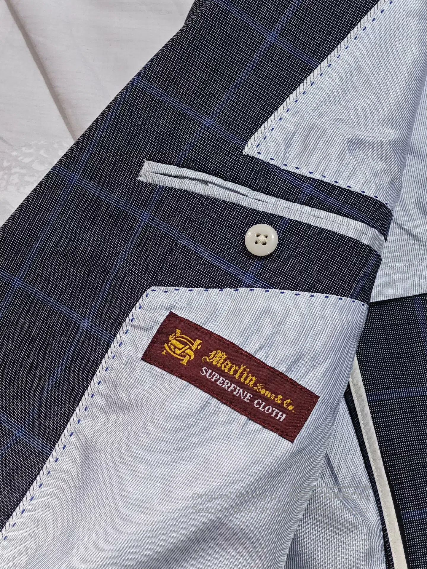 &SONS Custom Wool Suit by Martin Sons. Size US M / EU 48-50 / 2 - 6 Thumbnail