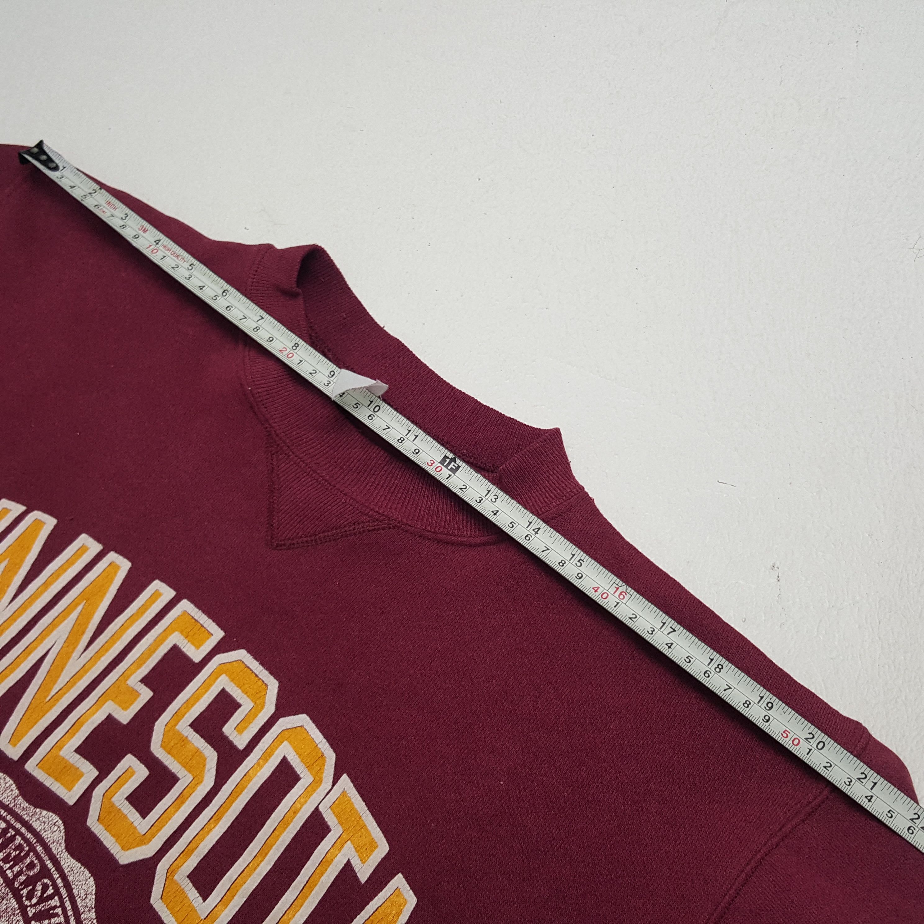 Vintage Vintage 90's University Of Minnesota American Sweatshirt Size US M / EU 48-50 / 2 - 12 Thumbnail