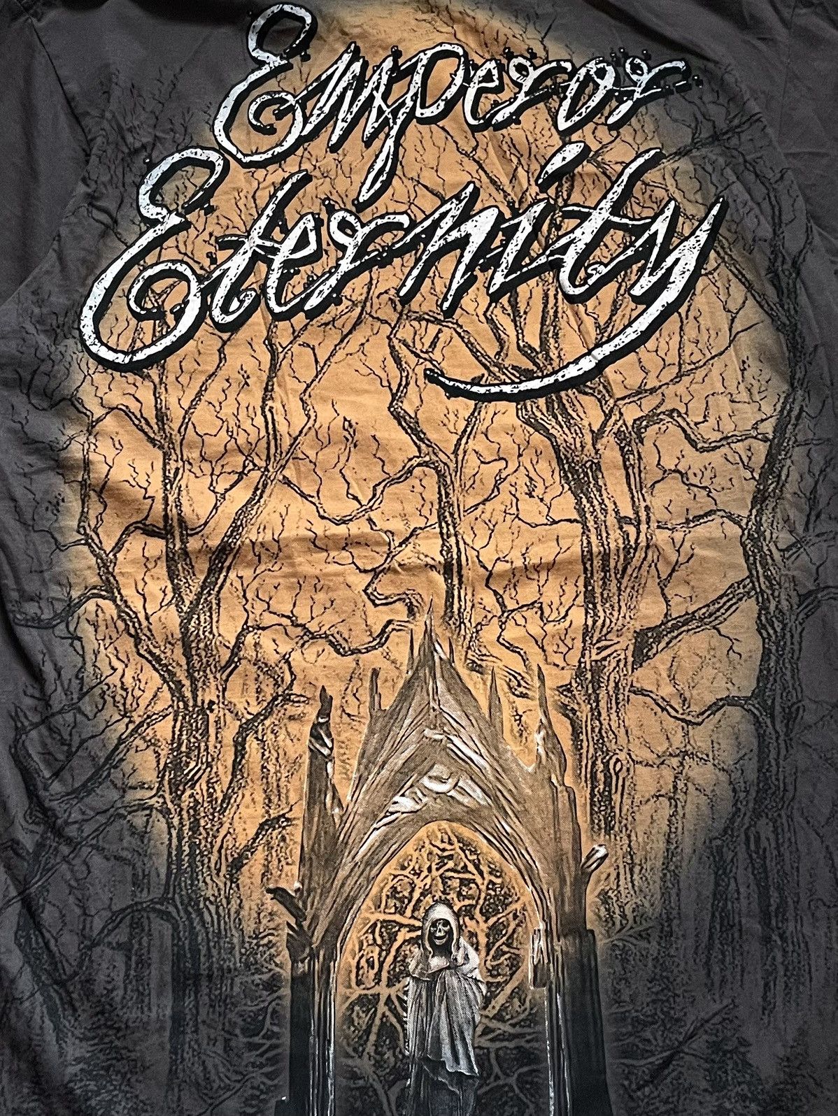 Affliction Y2K Vintage Crazy Affliction Style All Over Print Skull Tee Size US L / EU 52-54 / 3 - 7 Thumbnail