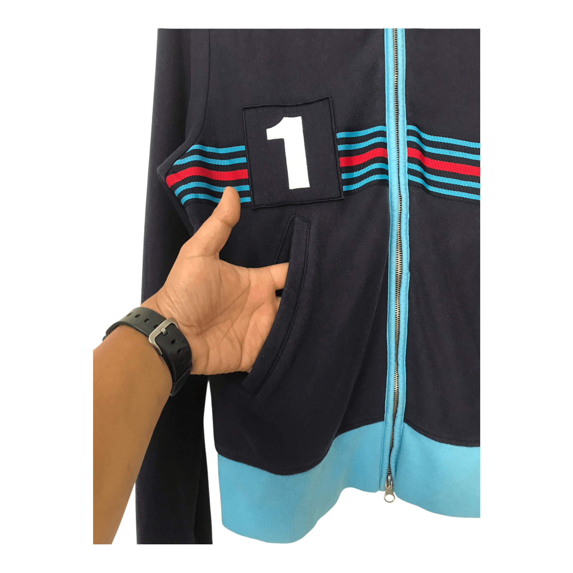 Porsche Design Vintage Porsche Martini Jacket Size US S / EU 44-46 / 1 - 4 Thumbnail