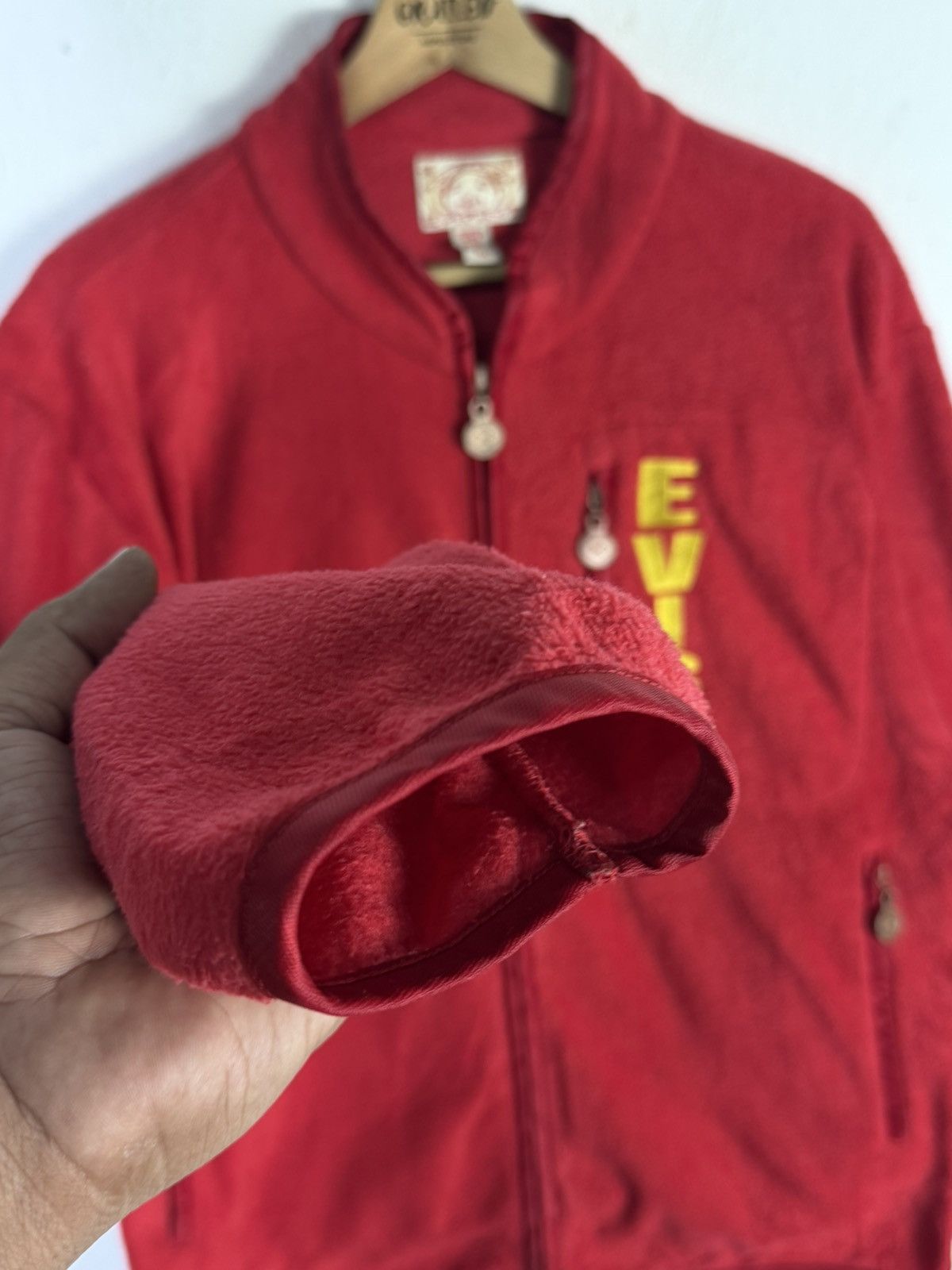 Evisu Vintage Evisu Boa Fleece Jacket Size US L / EU 52-54 / 3 - 8 Thumbnail