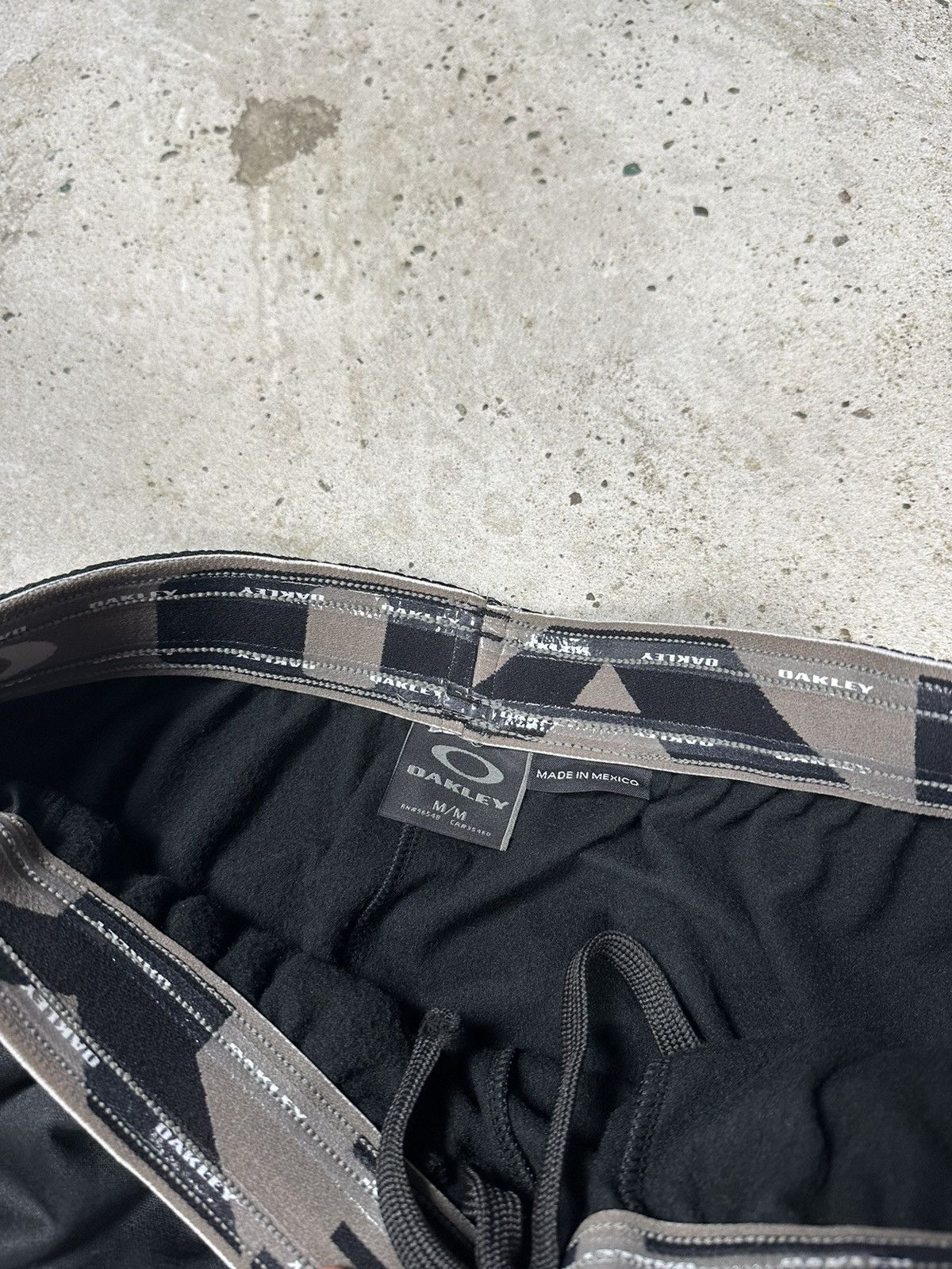💥 NEW Vintage Y2K Oakley Track Pants Black Impact Baggy