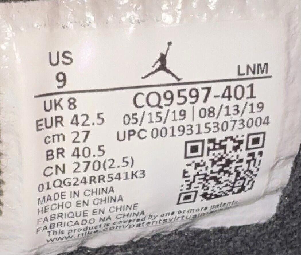 Jordan Brand Nike Air Jordan 4 Retro Winter Loyal Blue CQ9597-401 Sz 9 Size US 9 / EU 42 - 9 Thumbnail